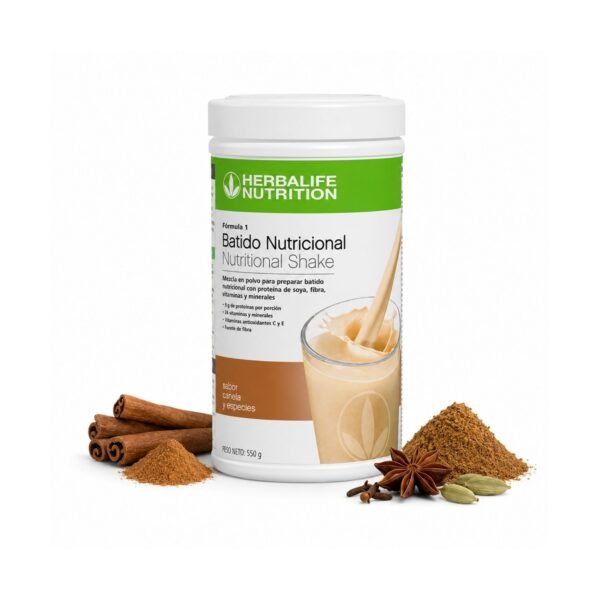 Batido Fórmula 1 Herbalife sabor Canela y Especias