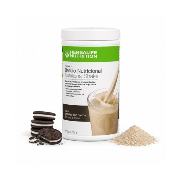 Batido Fórmula 1 Herbalife sabor Cookies and Cream