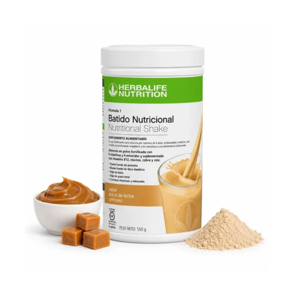 Batido Fórmula 1 Herbalife sabor Dulce de Leche Cremoso