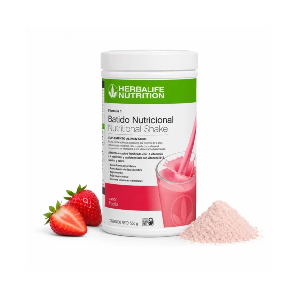 Batido Fórmula 1 Herbalife sabor Frutilla