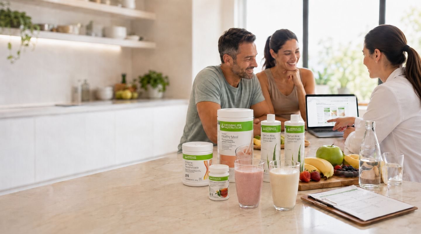 Packs y programas Herbalife en Chile — combinaciones por objetivo