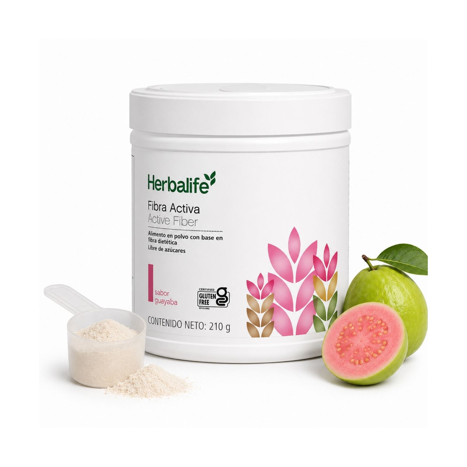 Fibra Activa Herbalife sabor Guayaba en polvo