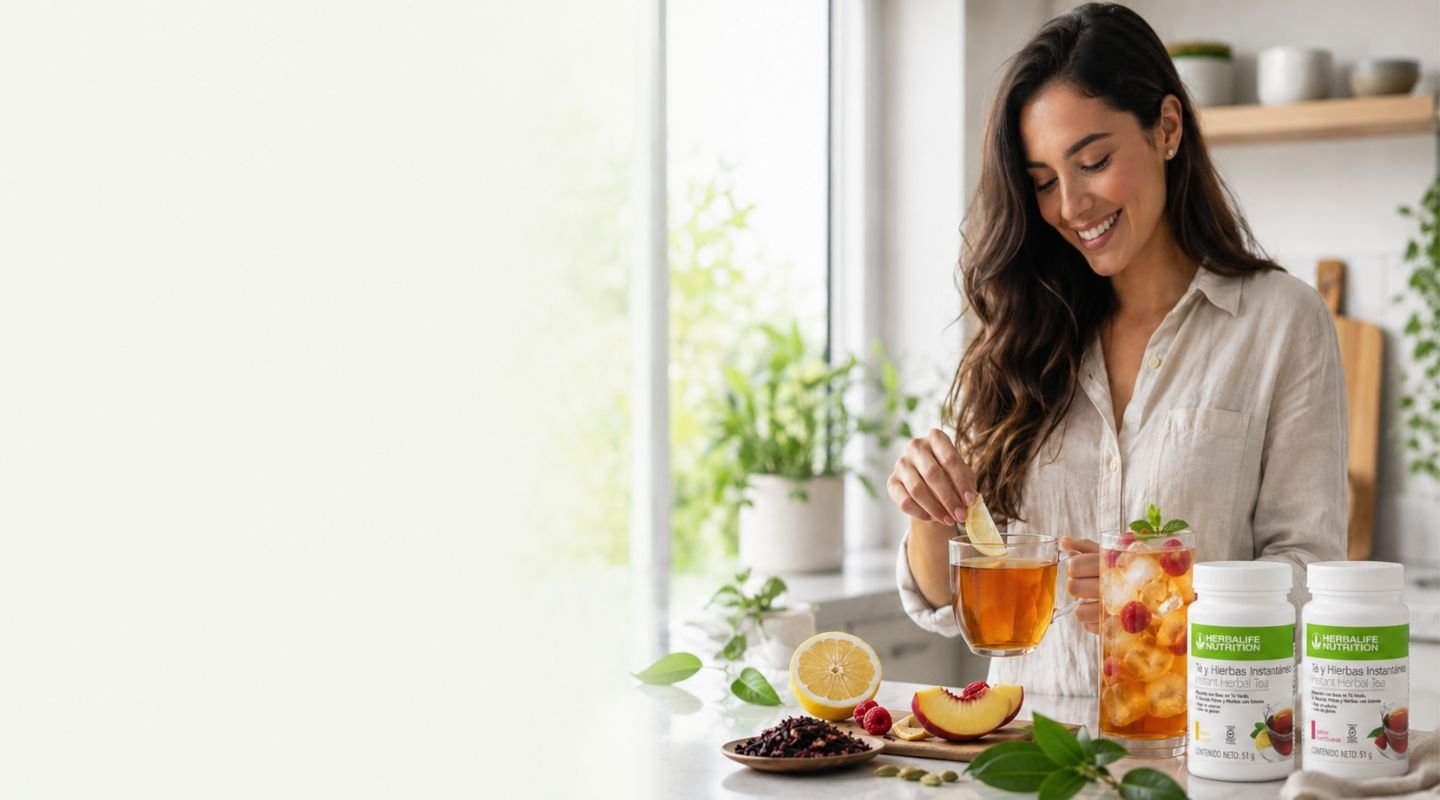 Té NRG y Té Concentrado de Hierbas Herbalife, cuál elegir según tu objetivo