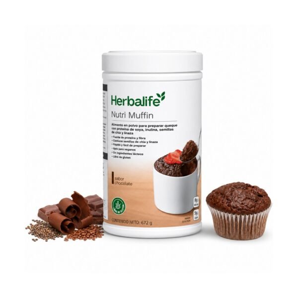 NutriMuffin Herbalife Chile — muffin proteico sabor chocolate