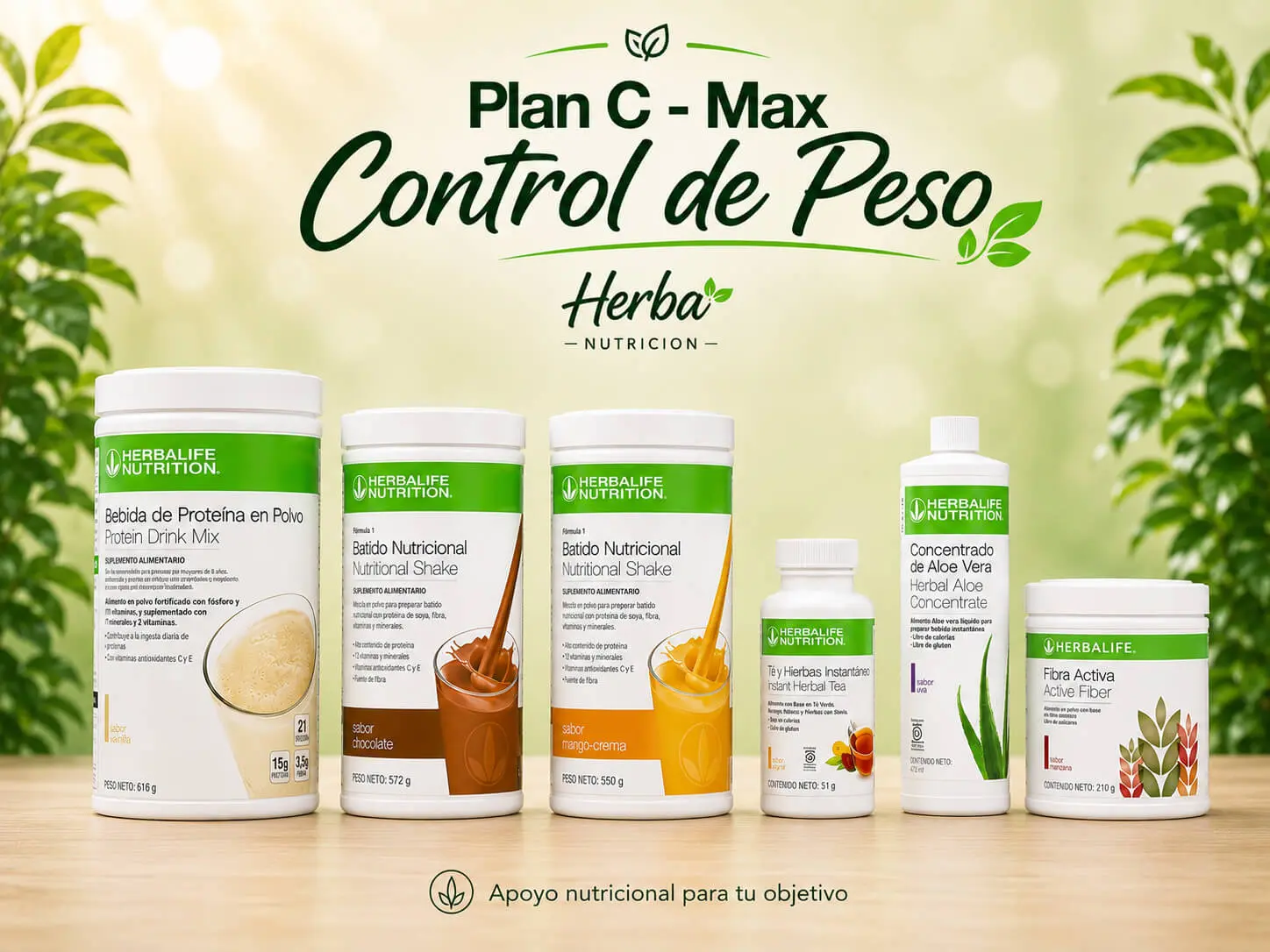 Pack Max Herbalife Control de Peso Chile